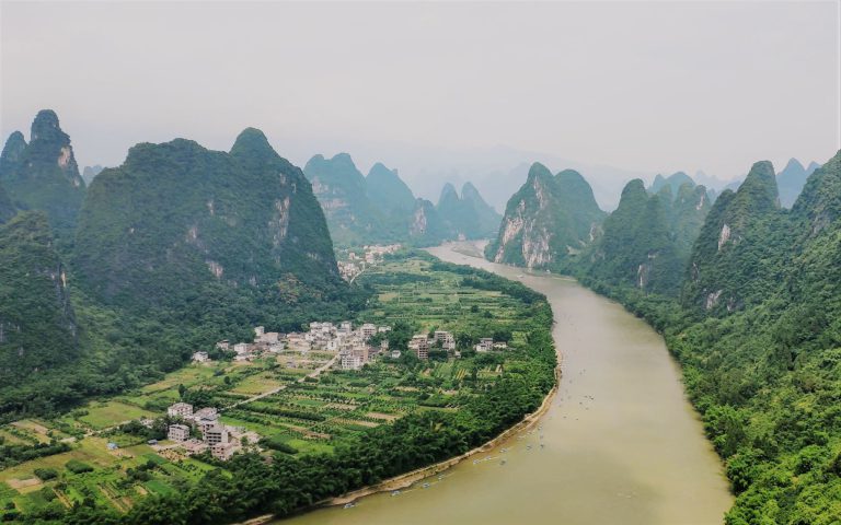 Pejzaże Yangshuo